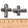Natural Map Stone Pendants G-B122-02H-3