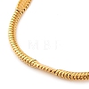 304 Stainless Steel Round Snake Chain Necklaces for Women NJEW-G140-11G-2