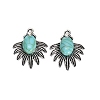 Synthetic Turquoise Pendants PW-WG50367-06-1