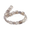 Natural Grey Agate Beads Strands G-K359-B12-01-3
