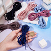 30M 6 Colors Polyester Elastic Cords EC-TA0001-07D-7