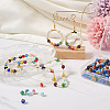 Yilisi 200Pcs 10 Colors Round Millefiori Glass Beads LK-YS0001-01-16