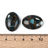 Dyed Synthetic Gemstone Cabochons G-T144-79B-3