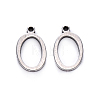 Tarnish Resistant 201 Stainless Steel Charms STAS-R105-O-1