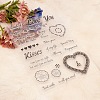 Valentine's Day Love Silicone Stamps PW-WG8ABC7-01-4