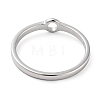 Non-Tarnish 304 Stainless Steel Finger Rings RJEW-E164-11P-7-3