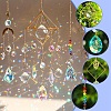 400Pcs DIY Glass Crystal Sun Catcher Hanging Decoration Sets PW-WG97738-01-4