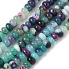 Natural Banded Agate Beads Strands G-F790-I01-01F-2