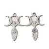 Non-Tarnish 304 Stainless Steel Pendants STAS-D050-03P-1