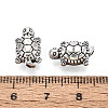 Tibetan Style Alloy Beads TIBEB-T004-08AS-3