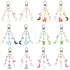 Alloy & Acrylic & Resin Pendant Decorations HJEW-YW00335-01-2
