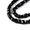 Natural Black Tourmaline Beads Strands G-N342-109A-3