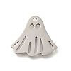 201 Stainless Steel Pendants STAS-R132-02P-1