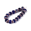 Handmade Millefiori Glass Round Beads LA-N002-12B-2
