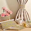 5 Yards Ethnic Style Embroidery Polyester Ribbons OCOR-GA0003-10-4