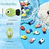 Marine Animal Handmade Porcelain Beads PORC-CJZ0001-01B-2