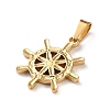 201 Stainless Steel Pendants STAS-U053-10A-G-2