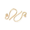 Brass Earring Hooks KK-G604-04G-2