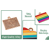 DIY Rainbow Color Pride Jewelry Making Finding Kit DIY-TA0004-73-20