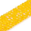 Electroplate Glass Beads Strands EGLA-A044-T4mm-L05-1