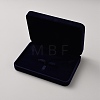 Rectangle Velvet Jewelry Set Gift Boxes AJEW-WH0609-875A-2
