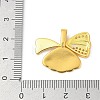 Brass Micro Pave Cubic Zirconia Acrylic Pendants KK-D291-10G-3