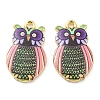 Printed Alloy Pendants ENAM-D051-16G-04-2