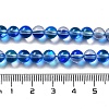 Synthetic Moonstone Beads Strands G-P528-J01-18-4