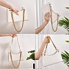 4Pcs 2 Styles Aluminum Chain Bag Strap AJEW-SZ0001-69-6