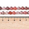 Natural Pink Botswana Agate Beads Strands G-P611-C07-01-5