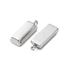 Non-Tarnish 304 Stainless Steel Pendants STAS-G338-20P-2