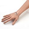 Tarnish Resistant 304 Stainless Steel Charm Bracelets BJEW-JB03864-03-3