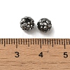 Pave Disco Ball Beads RB-Q195-A6mm-1-3
