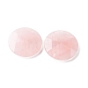 Natural Rose Quartz Pendants X-G-H331-01D-2