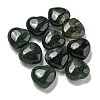 Natural Moss Agate Beads G-P531-A20-01-1