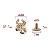 Zinc Alloy Decorative Buttons PW-WG6A501-15-1