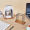 2 Bags Iron & Wood Napkin Holder AJEW-GO0004-79-3