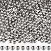SUNNYCLUE 304 Stainless Steel Round Seamed Beads STAS-SC0006-95A-1