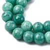 Ombre Effect Dyed Glass Beads Strands X-GLAA-T031-01O-09-4