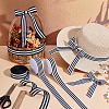 30 Yards 3 Styles Strip Pattern Polyester Ribbons SRIB-PH0001-92-4