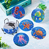 5D DIY Diamond Painting Cup Mat Kits DIY-TAC0021-09C-6