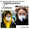 Plastic Mask Findings DIY-WH0622-760-5