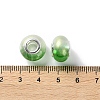 Two Tone Resin European Beads RESI-M001-02E-3