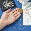 Iron Ends with Twist Chain Extension & Open Jump Rings DIY-YW0010-74G-5