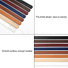 8Pcs 8 Colors PU Imitation Leather Bag Straps FIND-FH0004-99-4