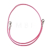 Waxed Polyester Cord Necklace Making AJEW-PH01341-18-1