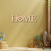 Laser Cut Unfinished Basswood Wall Decoration WOOD-WH0113-107-7