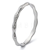 304 Stainless Steel Hinged Bangles for Women BJEW-B108-04P-4