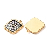 304 Stainless Steel Enamel Pendants STAS-F352-04A-02-2