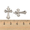 Non-Tarnish 304 Stainless Steel Pendants X-STAS-O004-01B-P-3